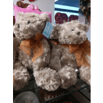 10in Tan Bear w/ Ribbon