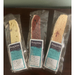 3 Biscotti in a gift bag