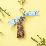 Woodland Rabbit Keychain
