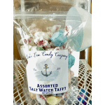 Assorted salt, water taffy