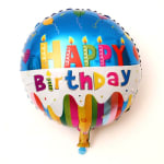 Happy Birthday Balloon ( Foil )