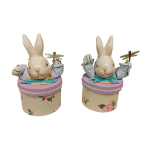 Hat Box Bunny Easter Treat Box