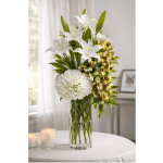 GRACEFUL TRIBUTE SYMPATHY VASE (Silk)