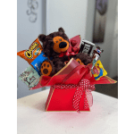 Gift Basket - Teddy Bear with Treats