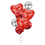Valentines Day Balloon Set of 8