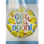 Get Well Soon Emoji Balloon