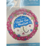 Get Well Umbrella Balloon