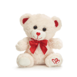 Mini VALENTINE BEAR WITH HEART SHAPED NOSE