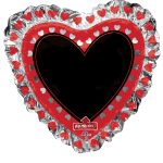 Jumbo Heart Mylar Balloon