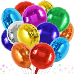 9" Air Inflated Mylar Balloon to Match Your Occasion (specified in card message)