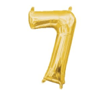 Number 7 Balloon 34"