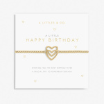 A Little and Co "Happy Birthday" Bracelet