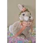Decorative Bunny in Peach