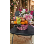fruit and flower basket