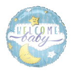 Oh Baby Boy Mylar Balloon