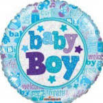 Baby Boy Mylar Balloon
