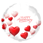 Anniversary Balloon - Hearts