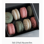 Macaron Box 12-Pack