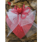 Abdallah Embossed Heart Box Chocolates