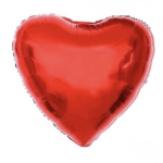 Heart balloon red