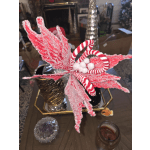 poinsietta glitter pick large