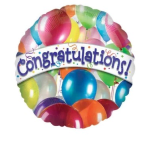 Congratulations Mylar Balloon