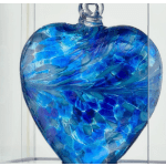 With Love Friendship Heart-Blue