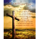 "The Old Rugged Cross" Quilted Throw (LOCAL DELIVERY AND PICK UP ONLY)