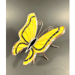 #A004 - Yellow Resting Butterfly
