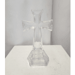 Transparent Glass Cross Keepsake
