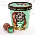 Dark Mint Chocolate Chip Ice Cream Parlor Truffles