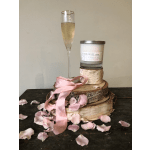 Pink Champagne Candle by Birch House