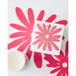 Cabana Flower Boxed Candle & Coaster