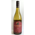 Bottle of Cooper Ridge white wine blend with a burgundy label