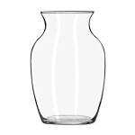 Glass Hourglass Vase