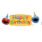 Elmo Birthday Balloon
