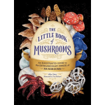 Book cover with colorful mushrooms around the title