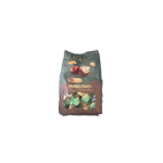 Bag of peanut cream chocolates with green and gold wrappers