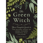 Book cover with botanical illustrations and the title The Green Witch