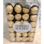 Box of gold-wrapped Ferrero Rocher chocolates