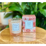 Rose Otto candle in a glass jar with matching box