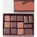 Box of assorted chocolates in a gift box