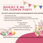 Mommy & Me Tea Flower Party