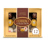 Ferrero Collection assorted chocolates in a gold gift box