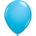 Blue balloon on a white background