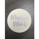 Martini Mood coaster 