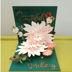 "Wishing You a Beautiful Birthday" 3D Card