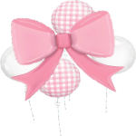 Giant Bow Balloon Bouquet