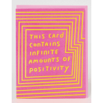 greeting card- Infinite Positivity