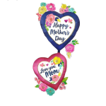 Happy Mother's Day Balloon Floral Stack